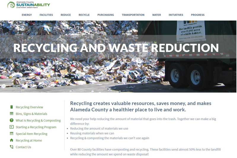 Alameda County Waste Reduction